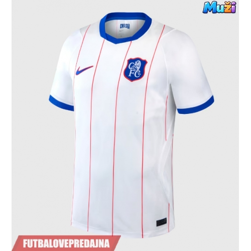 Lacne Muži Futbalové dres Chelsea Aaron Anselmino #30 2026-27 Krátky Rukáv - Tretina